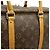 Borsa Boston Louis Vuitton Monogram Sirius 45 Marrone - vista 6