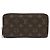 Louis Vuitton Monogram Zippy Wallet Braun - Ansicht 2