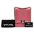 Chanel Boy Flap North South in Caviar Trapuntato Rosa - vista 12