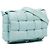 Bottega Veneta Sac bandoulière Cassette en nappa bleu Intrecciato rembourré Bleu clair - vue 2