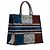 Book Tote Tote Book Dior Blu Bandiera Francese Grande - vista 2