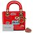 Lady Dior in pelle di vitello rosso con paillettes
Mini - vista 10