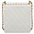 Chanel White Mini Chic Pearls Crossbody Bianco - vista 3