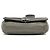 Chanel Mini Bolsa Envelope de Chevron em Pele de Vitelo com Ornamentos Cinza Marrom - vista 5