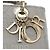 Dior Grau Canvas Cannage Lady D Lite Medium Braun - Ansicht 9