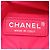 Zaino convertibile Chanel Coco Neige in nylon stampato rosa - vista 4