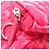 Zaino convertibile Chanel Coco Neige in nylon stampato rosa - vista 6