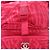Zaino convertibile Chanel Coco Neige in nylon stampato rosa - vista 9