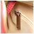 Chanel Gabrielle Crossbody in rattan rosa, piccola - vista 8