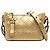 Chanel Gabrielle Crossbody in agnello metallizzato oro Small D'oro