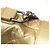 Chanel Gabrielle Crossbody in agnello metallizzato oro Small D'oro - vista 12