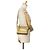 Chanel Gabrielle Crossbody in agnello metallizzato oro Small D'oro - vista 15