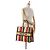 Book Tote Dior a righe gialle, Large Giallo - vista 9