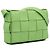 Bottega Veneta Borsa a tracolla Cassette in nappa Intrecciato verde - vista 2