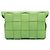 Bottega Veneta Borsa a tracolla Cassette in nappa Intrecciato verde - vista 4