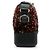 Chanel Gabrielle Crossbody Small Brown Sequin Marrone Nero Bronzo - vista 3
