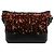 Chanel Gabrielle Crossbody Small Brown Sequin Marrone Nero Bronzo - vista 4