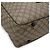 Borsa a tracolla Gucci GG Supreme con logo Interlocking G Beige Cachi Marrone scuro - vista 4