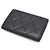 Tarjetero de piel esmaltada negra Chanel Cambon Line Negro - vista 3