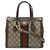 Borsa Tote Piccola Ophidia GG Supreme GUCCI Marrone Rosso Beige Verde - vista 2