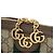 Borsa Gucci Ophidia GG Supreme Media Rosso Beige Verde Marrone scuro - vista 5