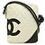 Borsa a tracolla Chanel Cambon Line Coco Mark Medium Nero Bianco