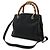Borsa Shopper Piccola Gucci Bamboo Nero - vista 3