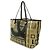 Borsa Tote Chanel Central Station Beige Blu navy - vista 3