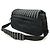 Borsa a tracolla in nylon Chanel Sport Line Nero Bianco - vista 3