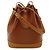 Borsa a Spalla Louis Vuitton Epi Noe Marrone - vista 2