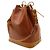 Borsa a Spalla Louis Vuitton Epi Noe Marrone - vista 3