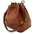 Noe Borsa a Spalla Louis Vuitton Epi Petit Noé Marrone - vista 3