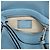 Borsa Nano Puzzle in pelle di vitello blu LOEWE Blu chiaro - vista 5