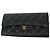 Portafoglio classico in caviar nero Chanel