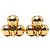 Orecchini a clip in sfere dorate placcate oro CC di Chanel D'oro - vista 2