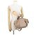 Borsa a tracolla Loewe Hammock Small in pelle Beige - vista 4