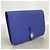 Hermès Cartera larga Dogon GM Hermes en Blue Electric Azul - vista 2