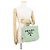 Prada Crochet Tote Bag aus grüner Raffia - Ansicht 4