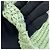 Prada Crochet Tote Bag aus grüner Raffia - Ansicht 9