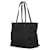 Borsa Tote Prada Saffiano Triangle Nero - vista 2