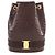 Borsa a mano in pelle Vara Salvatore Ferragamo Marrone