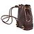 Borsa a mano in pelle Vara Salvatore Ferragamo Marrone - vista 2