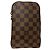 Borsa Louis Vuitton in tela Damier Marrone - vista 6