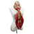 Hermès Sciarpa in seta rossa Hermes Rosso  - vista 6