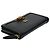 Cartera larga Gucci Bamboo Petite Marmont Negro - vista 3