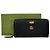 Cartera larga Gucci Bamboo Petite Marmont Negro - vista 6