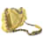 Chanel Yellow Medium Canvas 19 Flap Giallo - vista 2