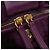 Vanity Beauty Case Chanel Purple Small Quilted Shearling Porpora - vista 8