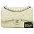 Chanel White Jumbo Classic Caviar Double Flap Bianco Crudo - vista 13
