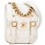 Chanel White Mini Aged Calfskin City School Flap Bianco Crudo - vista 2